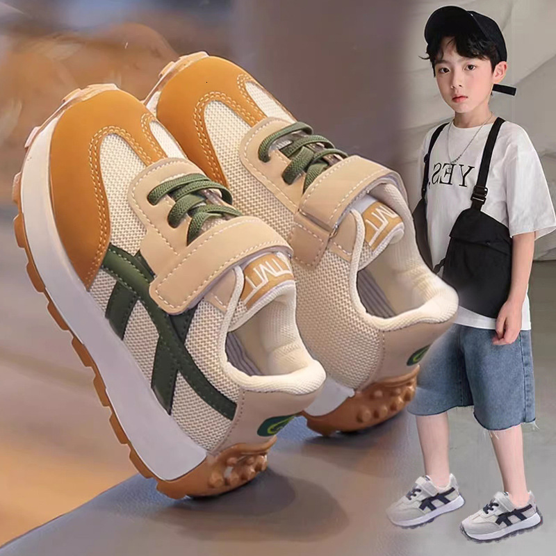 Autumn new children's luminous shoes, casual leather fashion trendy shoes, Korean version double cotton shoes, casual children's shoes