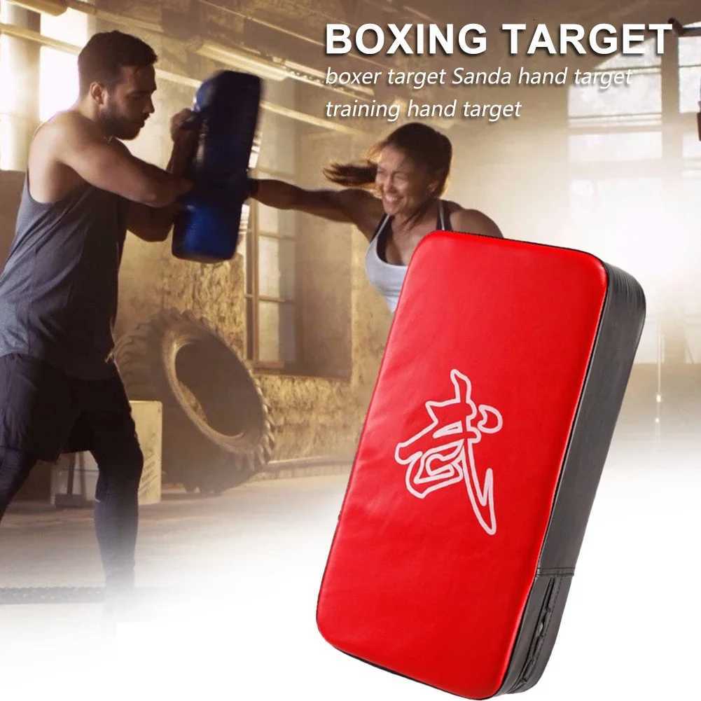 Fitness Taekwondo Kick Pad Kickboxing Punching Bag Boxing Mat Sandbag PU Training Equipment Taekwondo Foot Target Strike Shield Y251023