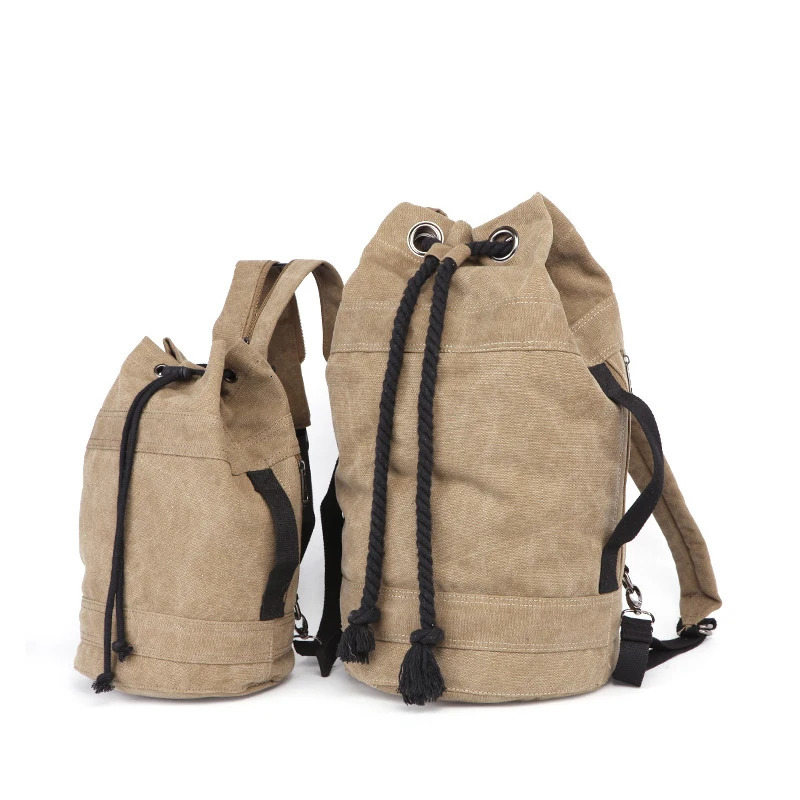 solid color school sport backpack canvas mens fashion leisure antitheft backpack 251021