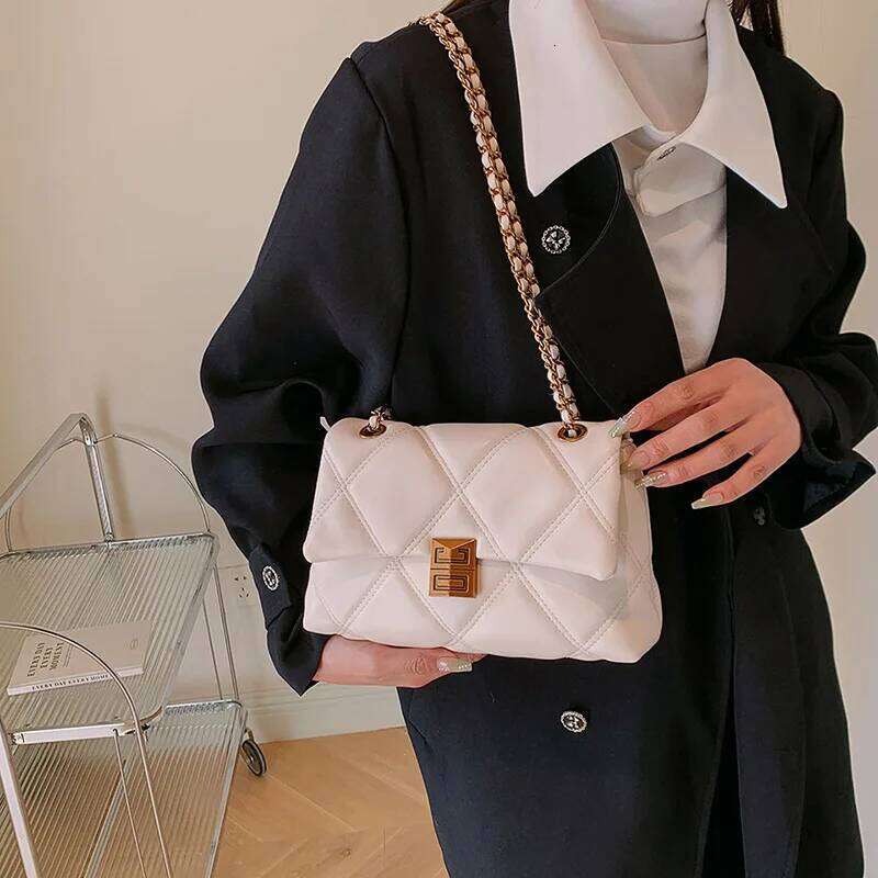 CGCBAG Fashion Brand Designer Woman Handbags High Quality PU Leather Female Shoulder Simple Solid Tote Bag