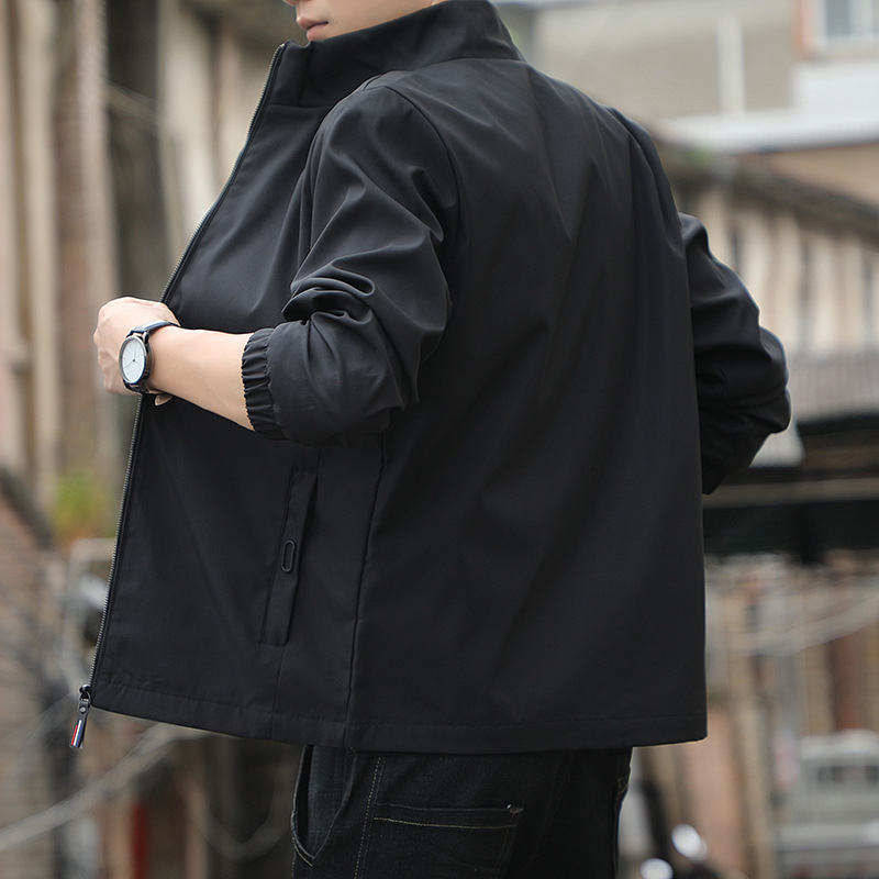 Stand Collar Jacket Men's Coat Designer Hoodie Jacket Tracksuit Men Polo Veste Coat Spring Autumn 2024 Casual Korean Style Plus Size Youth Studen
