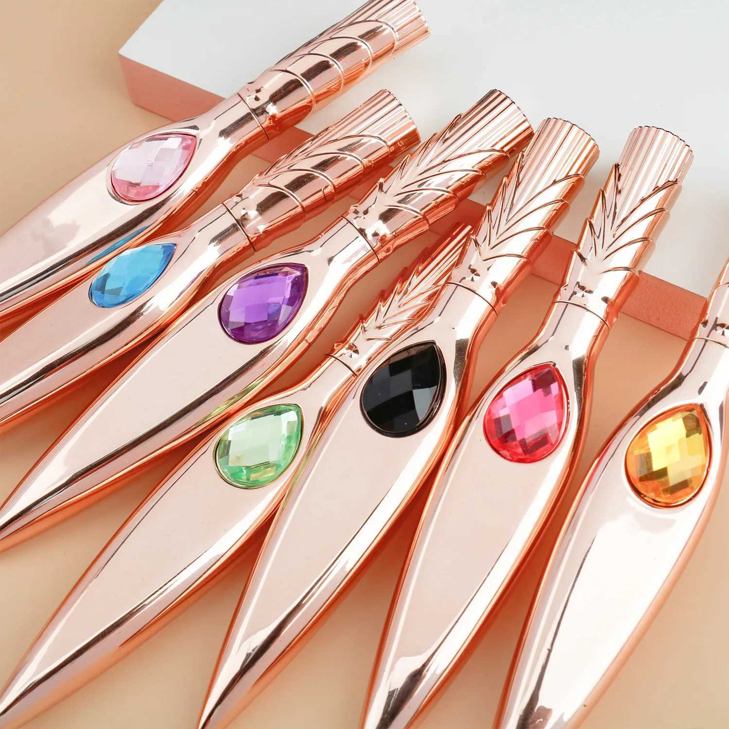 Private Label Diamond Eyeliner Liquid Pen Matte Smooth Quick Dry Waterproof Ultrathin Eyeliner Lower Eyelash PenL251024