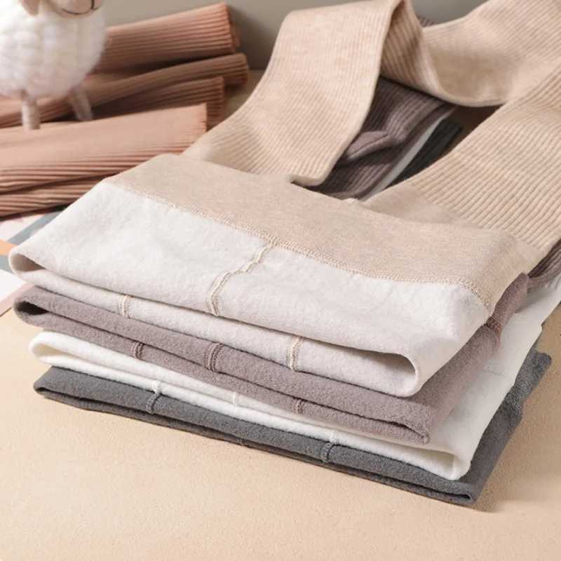 Kids Girls Leggings Winter Thick Warm Childrens Pantyhose Fashion Keep Warm Plush Child Dance Tights Outdoor Legging 210 YearsT251024