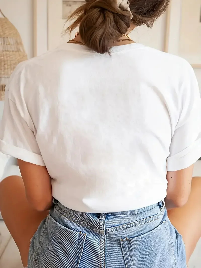 Women White Black Oversize TShirt Unisex Couple Men Cotton Casual Girls Solid Color Tee Top Breathable Shirt Clothing Ventilate 251024