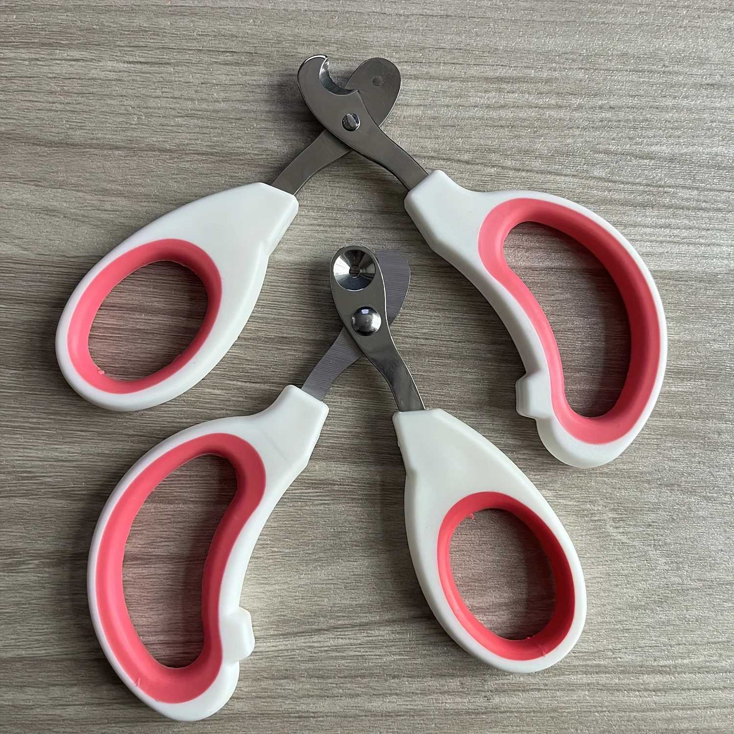 2pc Pet Nail Grinder Nail Clipper Scissors For Puppy And Cat Paws Grooming Grinding Tool Pet Cat Nail Claw Trimming Animal Z20251024
