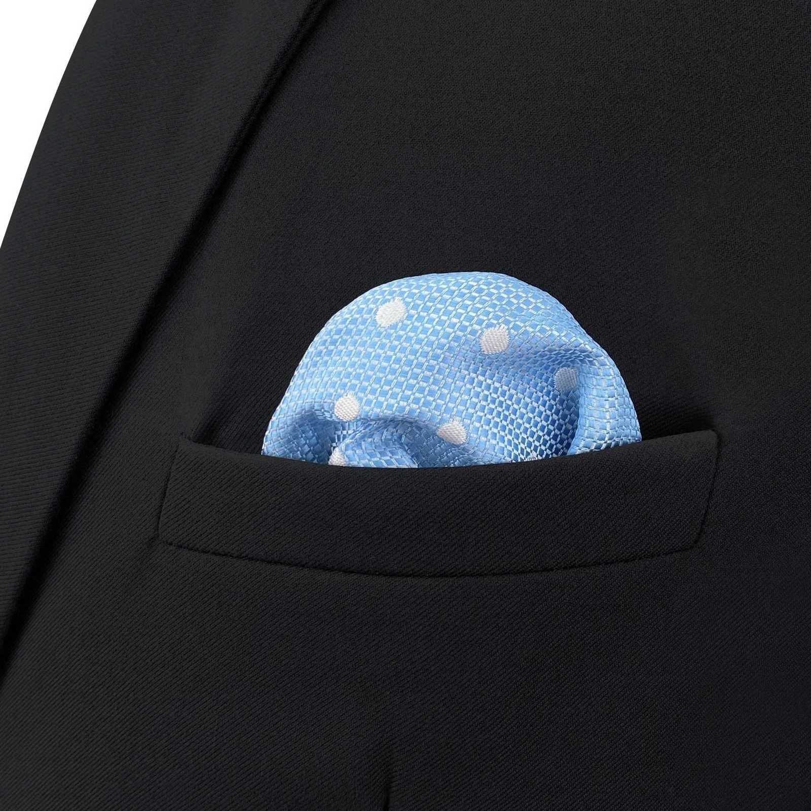 2025 NEW Colorf Mens Pocket Square Mticolor Dot Paisley Classic Wedding Handkerchief Busin Jacquard Hanky Y251024