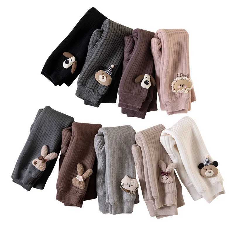 Kids Girls Leggings Winter Thicken Soft Toddler Pants for Girls Snow Keep Warm Childrens Trousers 18Y Baby LeggingT251024
