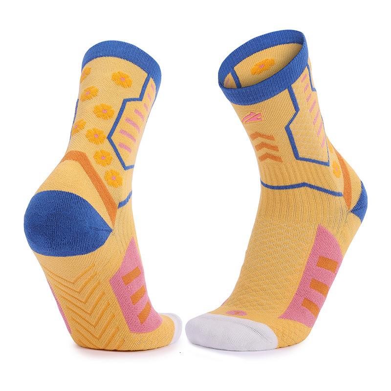 5 Pairs Minjun Adult Elite Basketball Socks Sweat-Absorbent Breathable Sports Socks Women Thickened Towel Bottom Socks