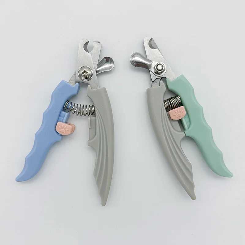 Professional Pet Nail Clipper Stainless Steel Cat Dog Nail Trimmer with Safety Stop Grooming Tool Sharp Blade Z20251024