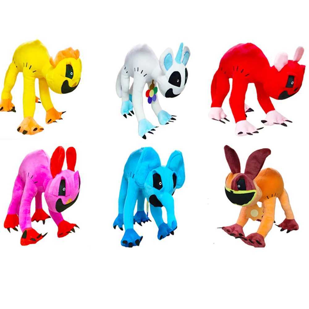 Smiling little animal Plush Toys Cat Dog Soft Stuffed Plushie Miss Delight Doll Decoration Birthday present for Kids Z251024
