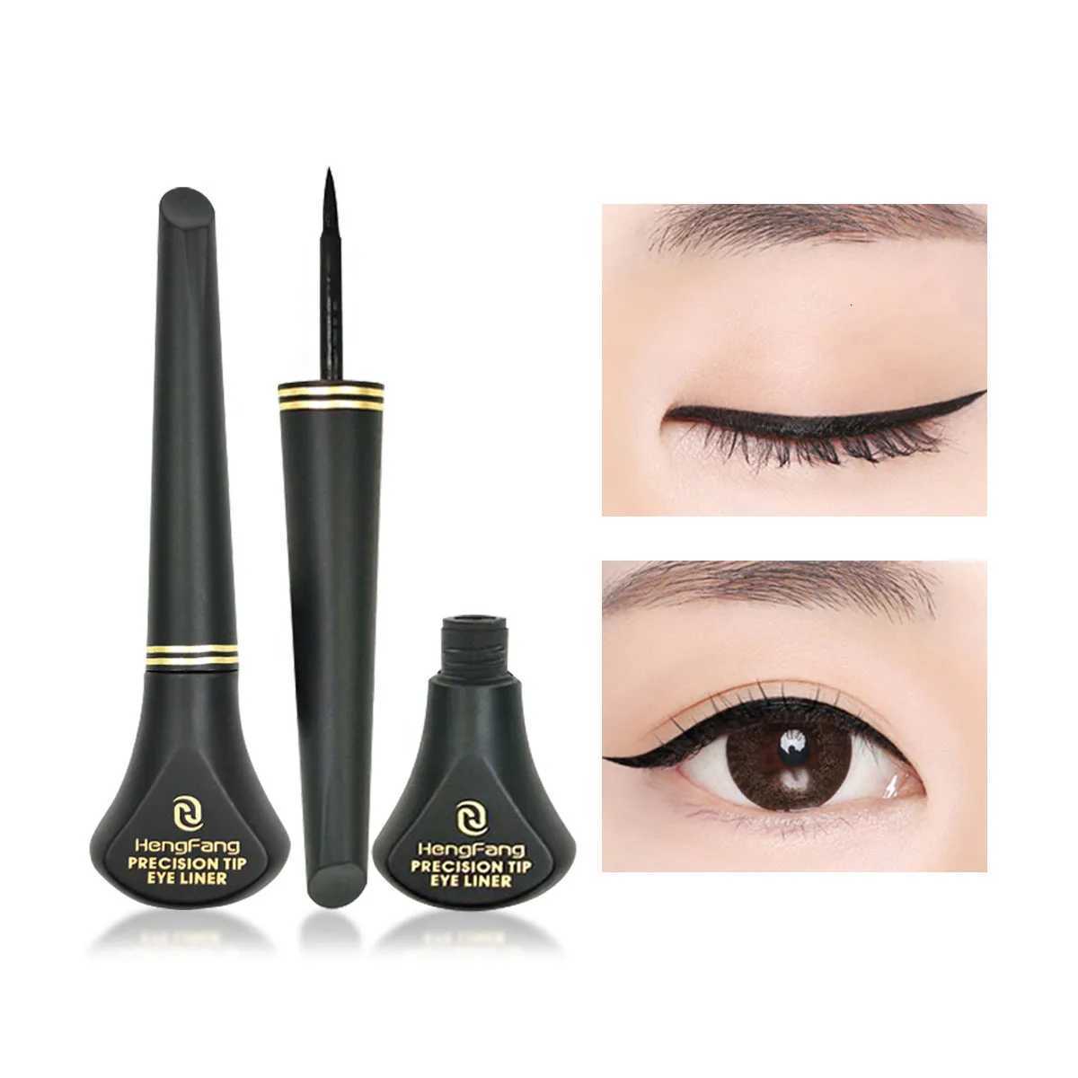 Makeup Black Liquid Eyeliner No Smudging No Makeup Waterproof And Sweatproof Soft Make up Eye liner Superfine Eyes LinerL251024