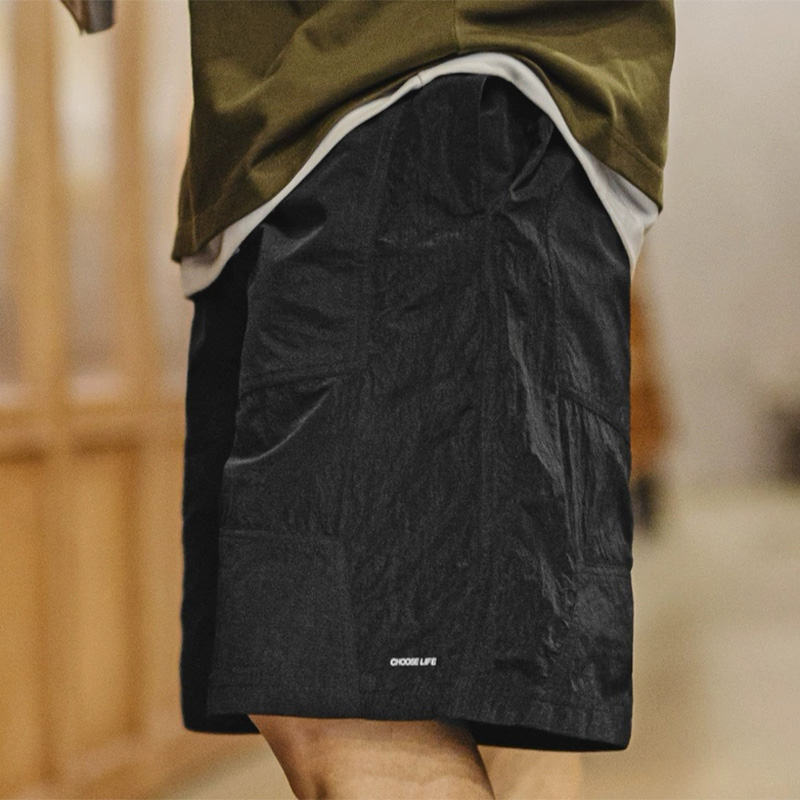 Quick Dry Breathable Mens Cargo Short Pants with Personalization Options