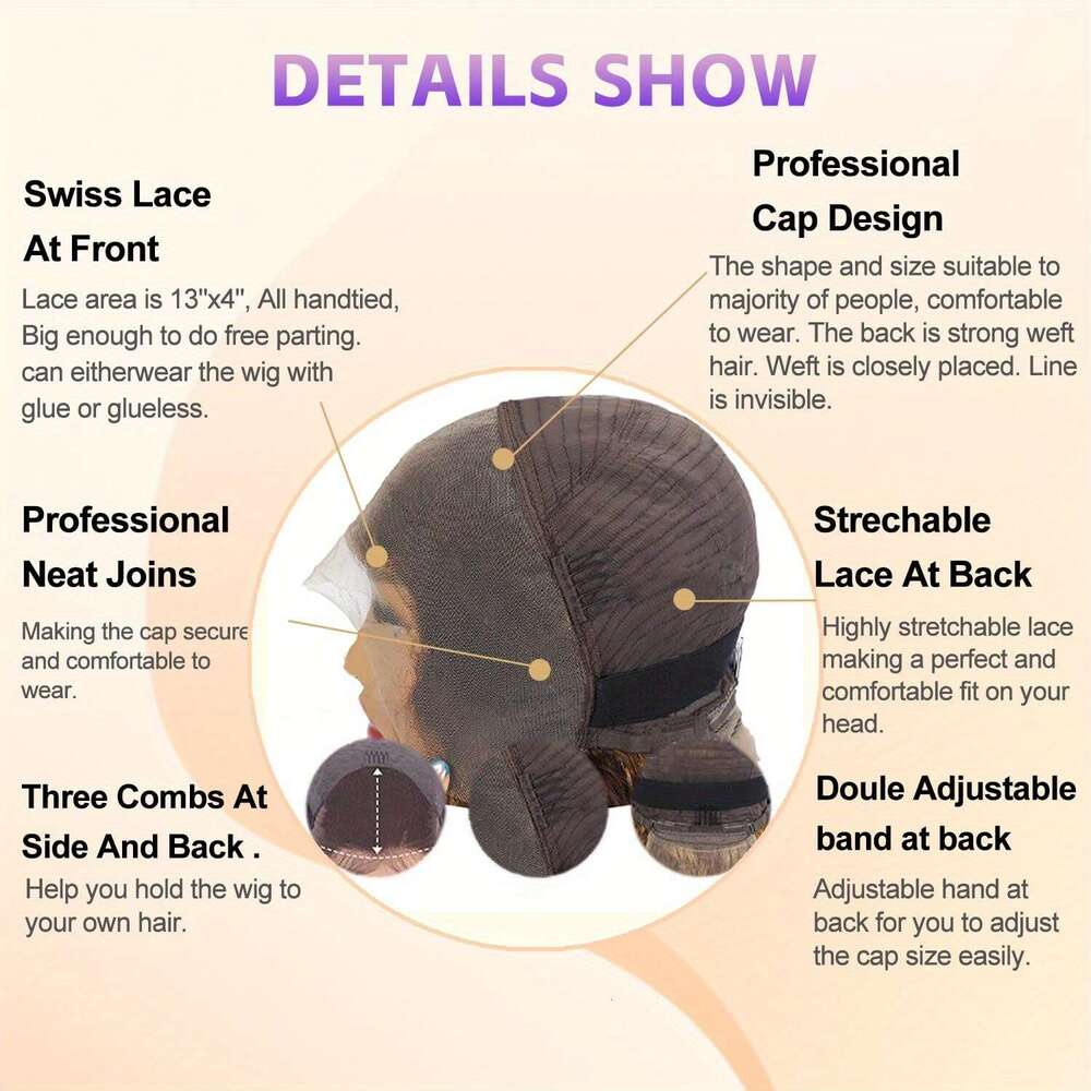 Honey Blonde Deep 100% 13x4 Frontal 4/27 Highlight Front Kinky Curly For Black Women Hd Transparent Lace Wig Human Pre Plucked With Baby Hair