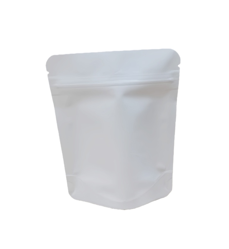 soft touch blank white bag 3.5g 4*5 inch solid-color black red yellow purple color zipper cali pack custom sticker label and custom print