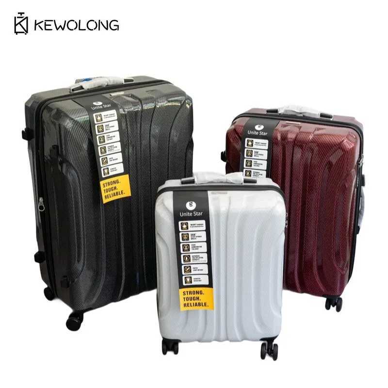 PC Carbon Fiber Luggage Large Checkin Suitcase Ultra Lightweight Travel Trolley Bag with Wheels Spinner Luggage CaseW251024