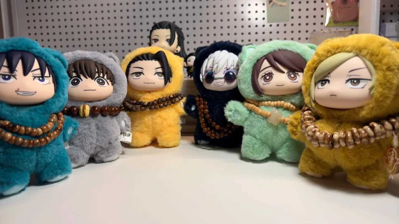 In Stock Genuine Eaki Jujutsu Kaisen Season 2 Cat Park Par Gojo Satoru Blind Box Plush Doll Bag Pendant Model CollectionXJ251024