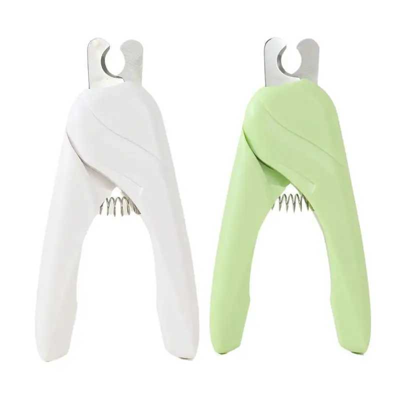 Dog Claw Trimmer Small Portable Pet Nail Trimmer AntiSlip Handle Metal Dog Nail Cutter Professional Grooming Tool For Small Z20251024