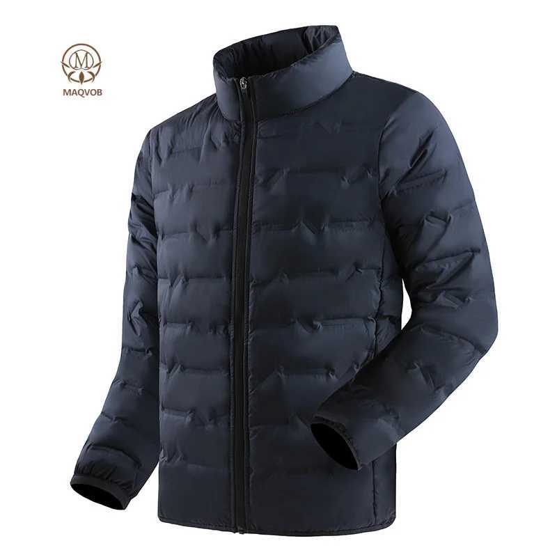 MAQVOB Top Quality Winter Men and Women Polyester Padded Jacket Keep Warm Casual Lightweight 80 White Duck Down Jacket Z251024