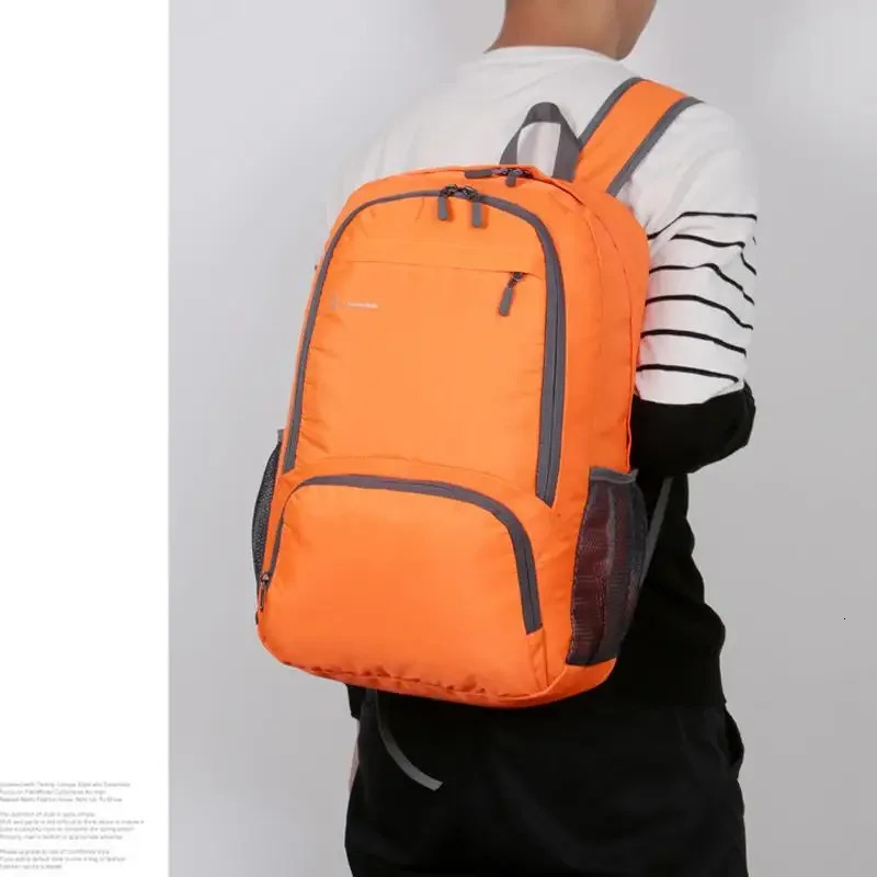 Lightweight Foldable Backpack Unisex Waterproof Packable Backpack Outdoor Travel Hiking Cycling Daypack Camping Backpack 251021