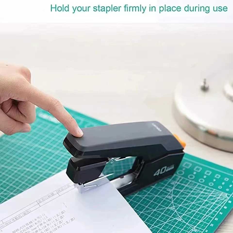 Effortless Desktop Stapler 4050 Sheet Capacity One Finger Stapling Easy to Load Ergonomic Heavy Duty Stapler S251024