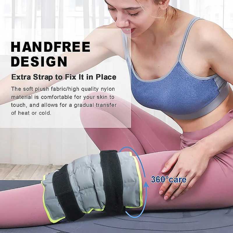 1 New Multicompartment Selfabsorbing Water Knee Pads Ice Packs Physiotherapy Hot Compresses Heated Knee Pads Sports PadsW251024