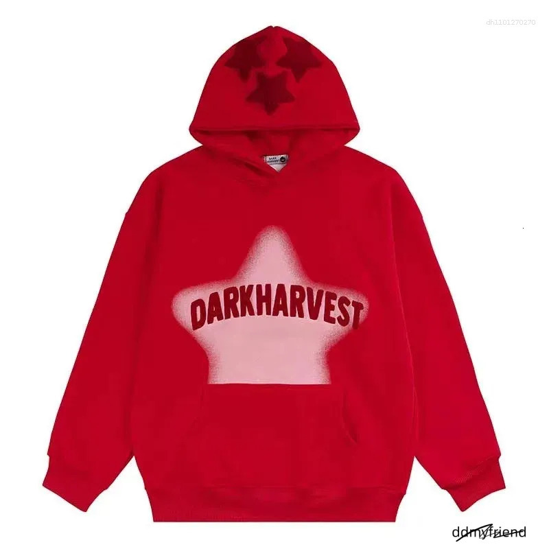 Men's Hoodies Spring Hip-Hop Street Graffiti Hoodie For Men Clothes Women Retro Casual Sports Couple Ddmyfriend