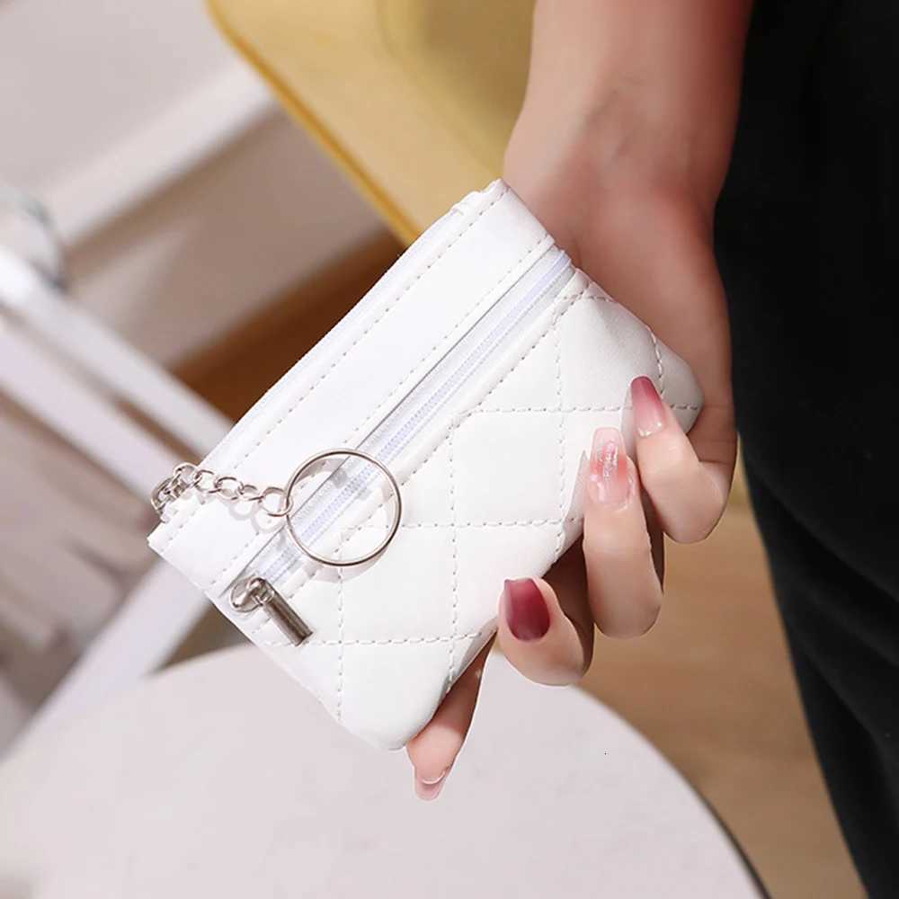 Mini Layer Coin Purse Men Small Wallet Change Purses Zipper Money Bags Candy Wallets PU Key Holder Z251023