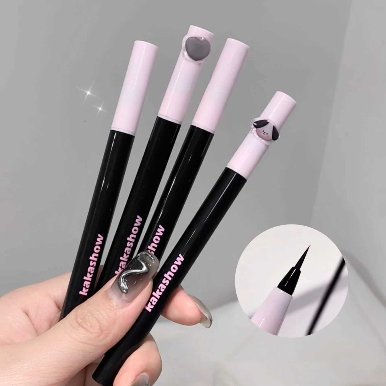 Waterproof Quick Dry Liquid Eyeliner Matte Black Brown Ultrathin Eyeliner Lower Eyelash Pen Lying Silkworm Longlasting MakeupL251024