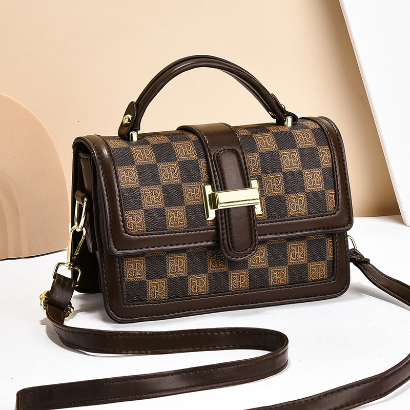 Luxury Brand Designer Bag 2025 New Fashion High-End Women's Bag Small Square Bag Versatile Ladies' Bag Single Shoulder Crossbody Bag Trendy