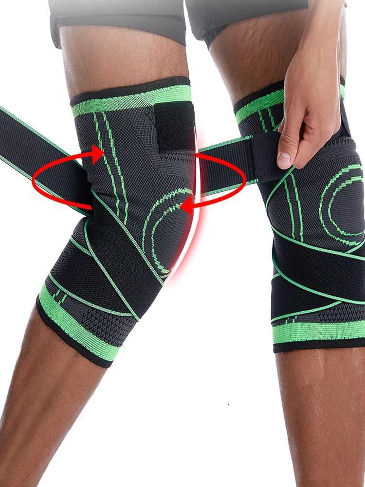 1PCS Adjustable Sports Knee Pad Knee Pain Relief Patella Stabilizer Brace Support for Hiking Soccer Basketball Running SportW251024