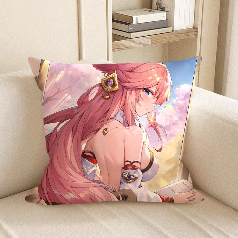 Bazhong Shenzi Pillow Dormitory Bedhead Pillow Animation anime Living Room Sofa Cushion Lunch Rest Cushion Pillow Case