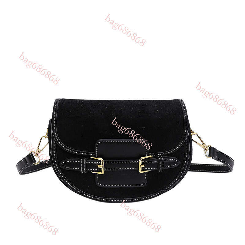 Designer Bag Tote Bag Shoulder Bag Suede Saddle For Women Autumn Winter New High End Fashion Handbag Commuter Shoulder Crossbody Bag