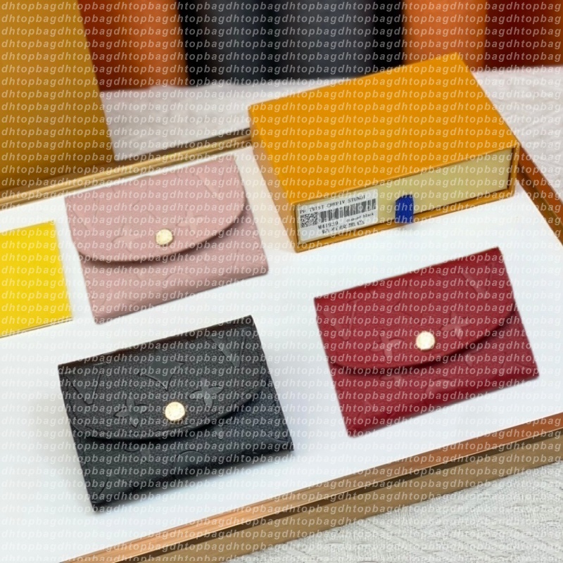 Brand Genuine Leather Emilie Sarah Luxury Wallet Designer Card Holder Women Coin Purse Rosalie Victorine Flower Embossed Letter Clutch Bag Designer Wallet with Box