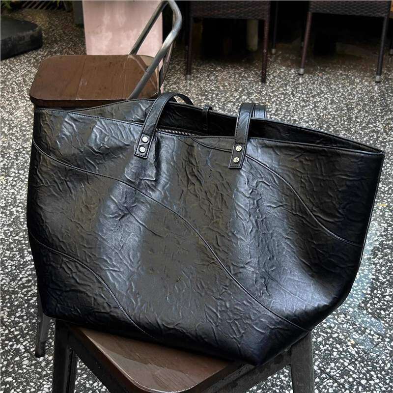 2025 New Designer Bags Simple High-Capacity Tote Bag Niche Design Versatile Shoulder Handbag for Work