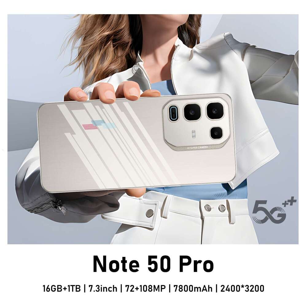 Mobile Phone Note Pro New Model Inch Inch Screen True G All In One Device GB Android