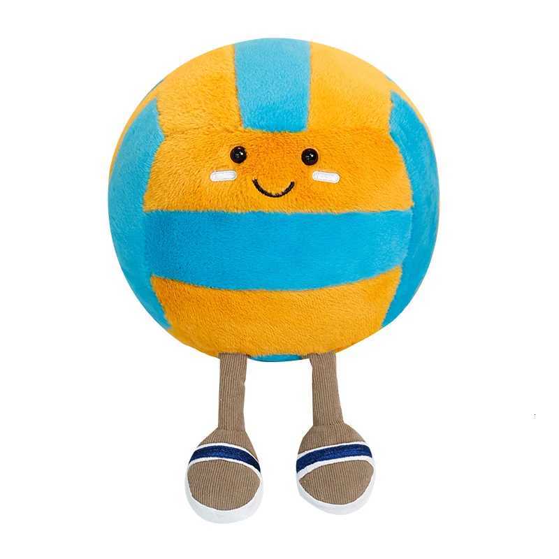 Volleyball American Football Plush Toy Soft Stuffed Rugby Ball Doll Home Decor Kids Accompany Pillow Birthday Gifts Plush Toys Z251024