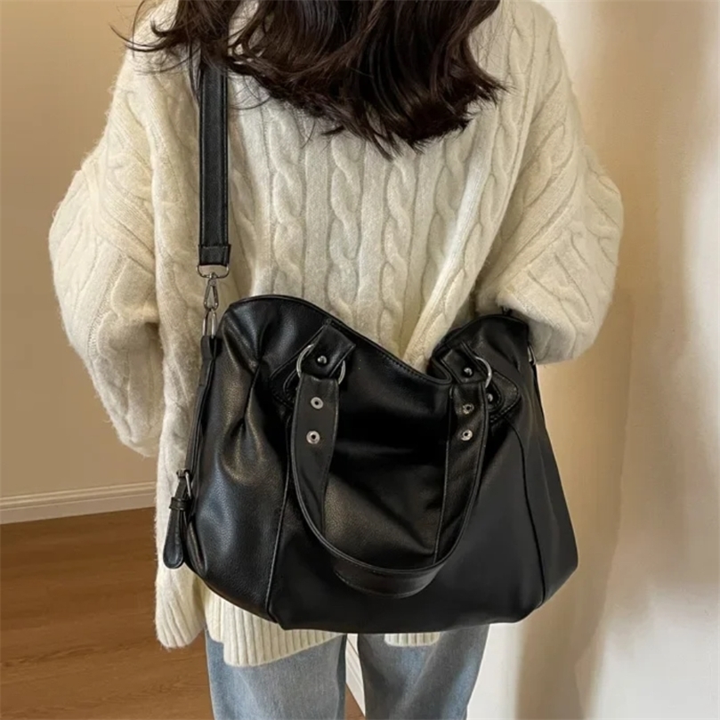 Female Hobo Handbag Large Capacity Shoulder Bags Big Stylsih Tote Bag Ladies Soft Leather Hobos Messenger Bags Women 251023ww