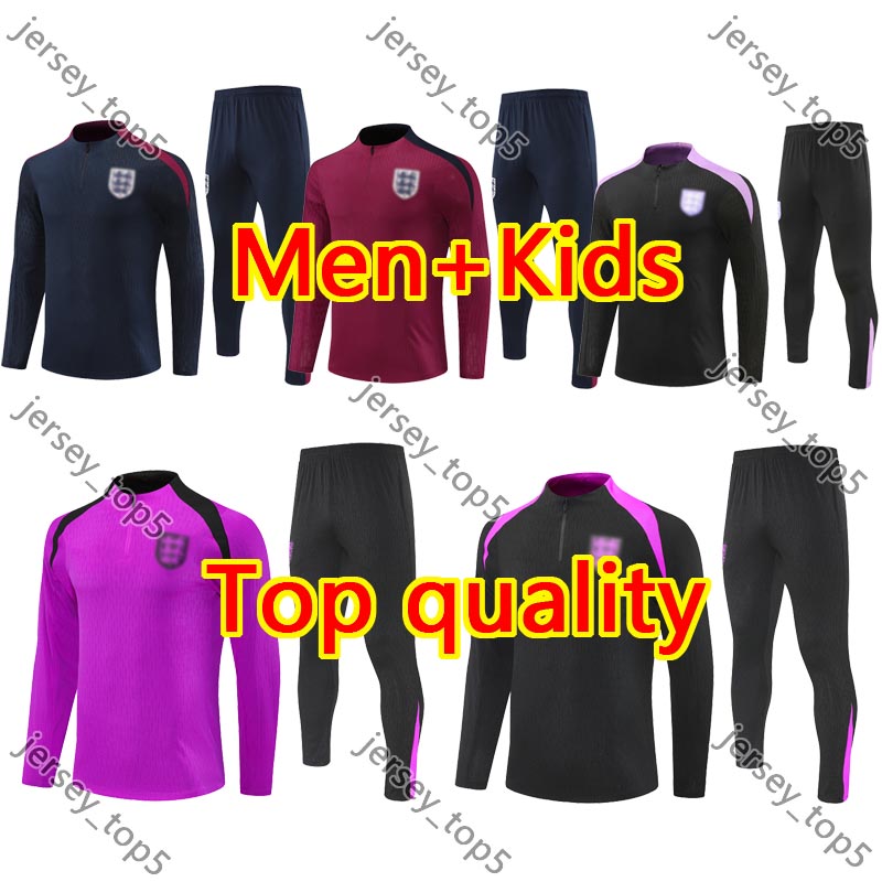 2025 26 England tracksuit 24 25 26 football training chandal WALKER RICE SAKA FODEN KANE BELLINGHAM MADDISON GREALISH MAINOO PALMER survetement men kid Soccer kit