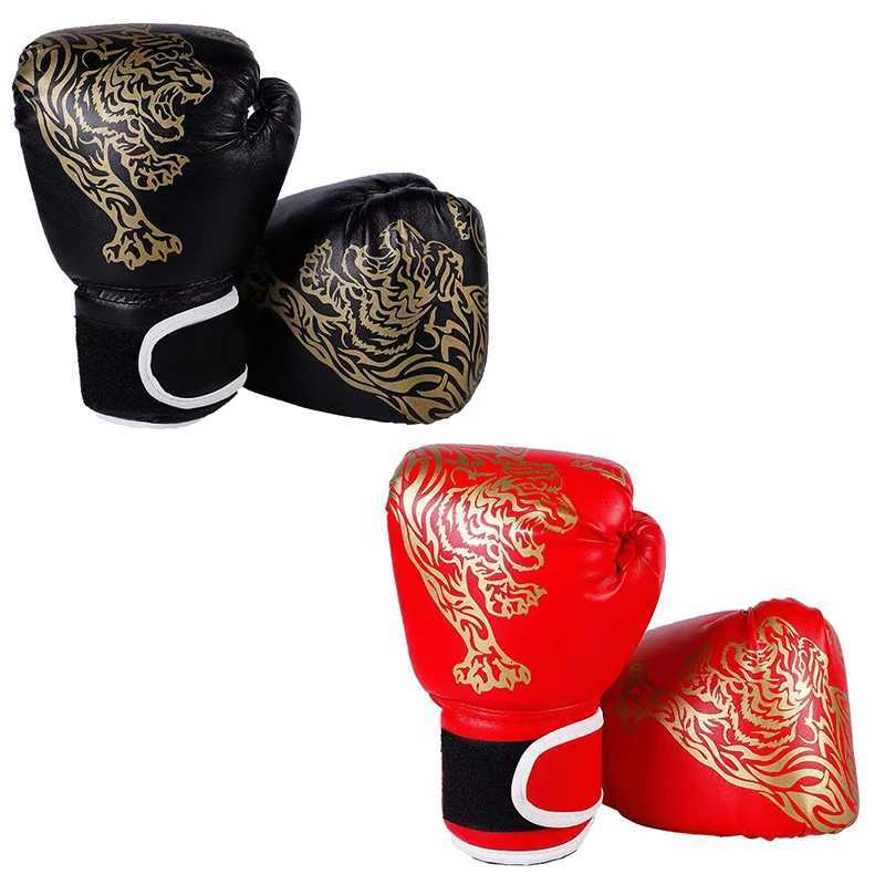 ZZ Children Professional Boxing Gloves Breathable PU Leather Fighting Gloves Boxing Training Kickboxing Gloves For Sport Sandbag Y251023