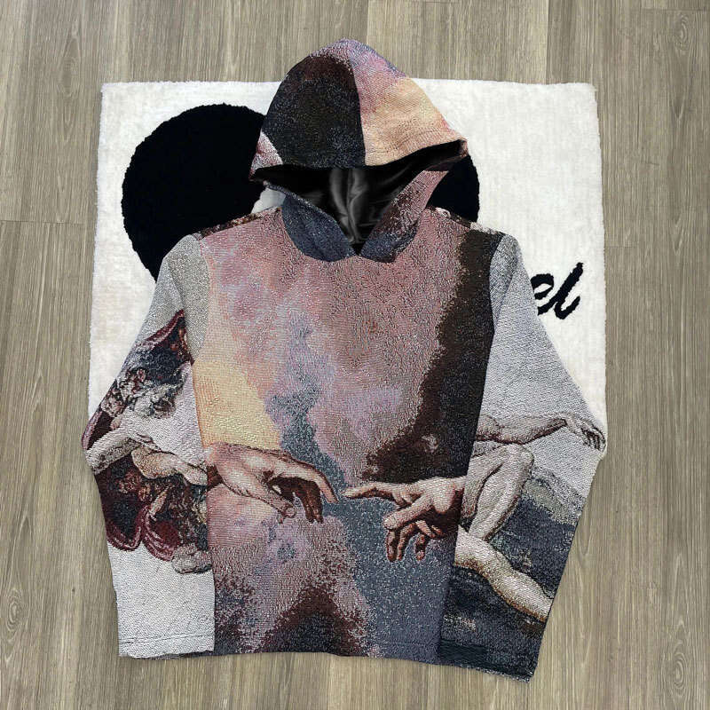 Lovers Black Cat Animal Skull Printed Hoodie Long Sleeve Loose Unisex Daily Streetwear Sweatshirt