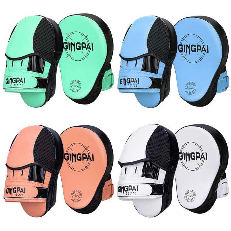 Professional Boxing Target Handle Taekwondo Muay Thai Training Equipment Children Hit The Target Accompany Sparring Boxing Pads Y251023