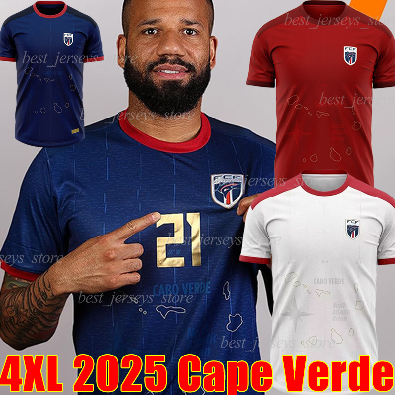 4XL 2025 Cape Verde soccer jerseys LIVRAMENTO SEMEDO SEMEDO BORGES CABRAL ARCANJO Y.SEMEDO HERI STOPIRA DA COSTA RODRIGUES HELIO men kids kit socks football shirts