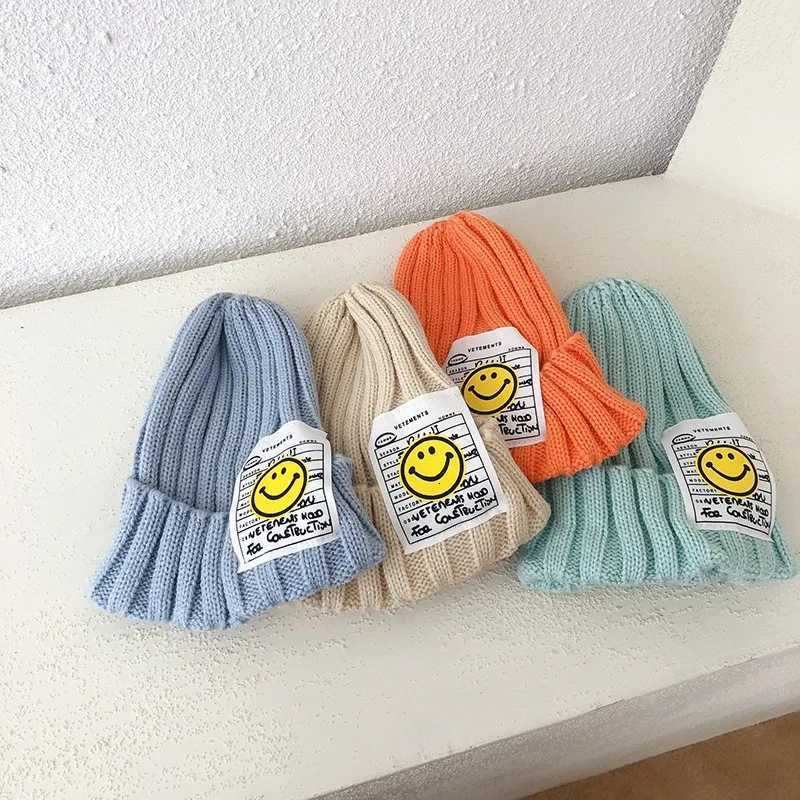 Knitted Kids Beanie Cap Infant Newborn Baby Knit Hat Children Cartoon Hat For Boys And Girls Warm Hat 06 YearsL251024
