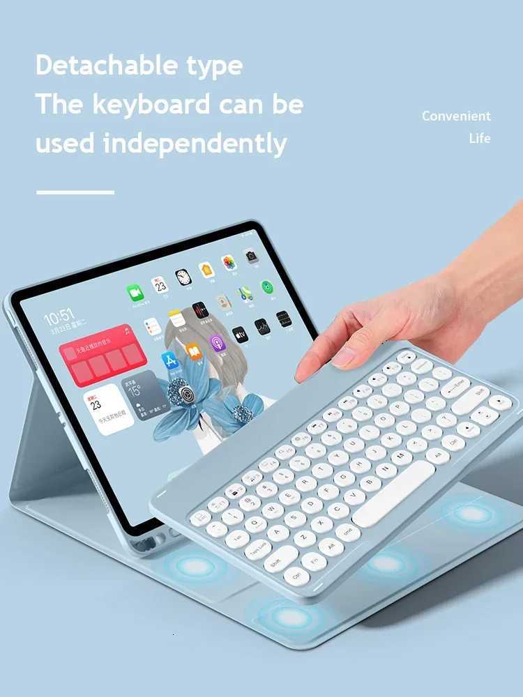 For iPad Keyboard Case for iPad 9th 10th Generation iPad Pro 12 9 11 Inch Air 5 4 Mini 6 2022 102 8th 7th Magic Keyboard CoversXJ251024 - view 3