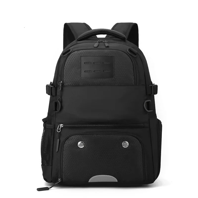 basketball sports backpack with shoe compartment man soccer bag boys football school bag black large capacity school backpack 251021