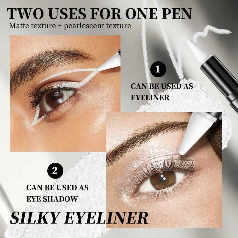 2inone eye shadow eyeliner pencil setmatte silksmooth and easy to applynon smudging and non fadingnatural makeup effectL251024