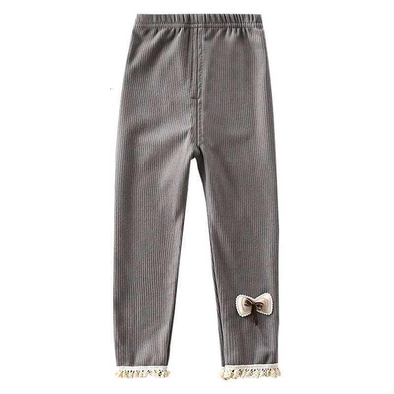 Autumn Solid Color Kids Leggings Baby Girls Thin Fleece Tights Sweatpants For Children Casual Pants Toddler TrousersT251024