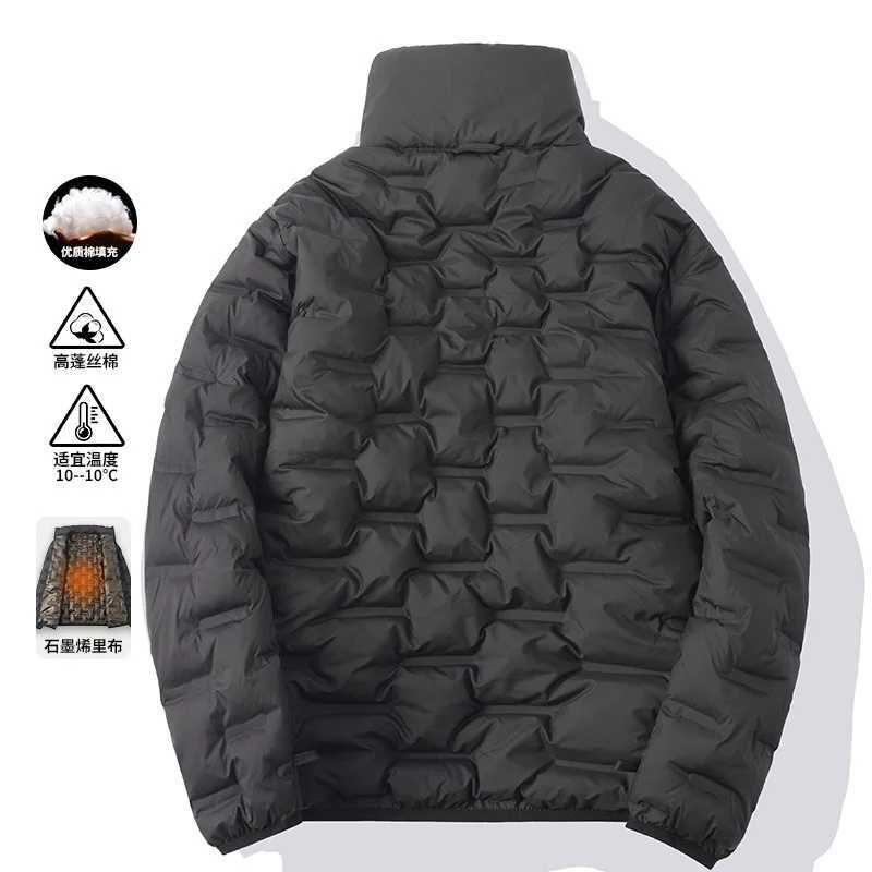 2025 New Style Casual AutumnWinter Mens Soft Cotton Jacket Same Style for Men and Women Warm Cotton Coat Z251024