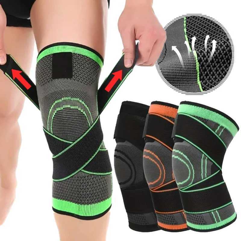 1PCS Adjustable Sports Knee Pad Knee Pain Relief Patella Stabilizer Brace Support for Hiking Soccer Basketball Running SportW251024