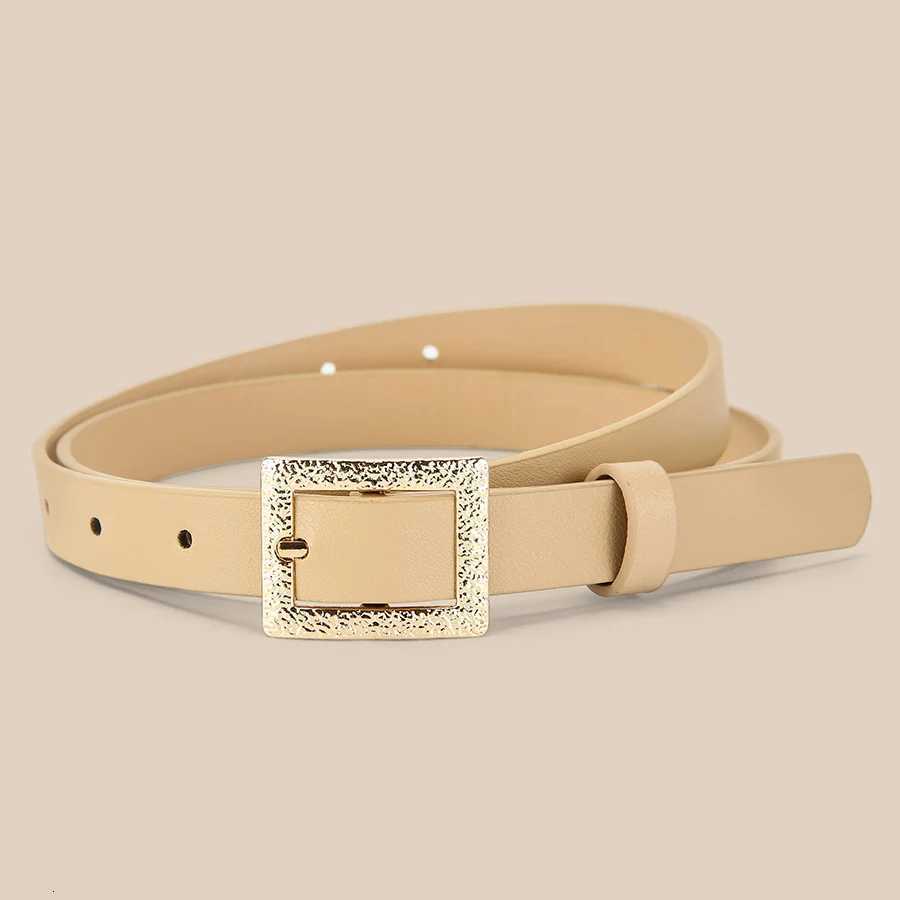 3Pcsset Womens Belt Fashion Pin Buckle Thin Belt Luxury Soft Belt Women with Cargo Pants Jeans Windproof Belt PU Leather Belt W251024